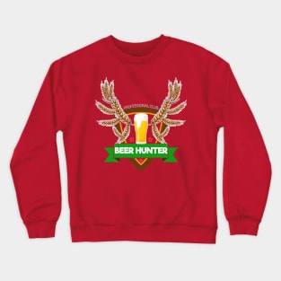 Beer Hunter Fun colorful Crewneck Sweatshirt